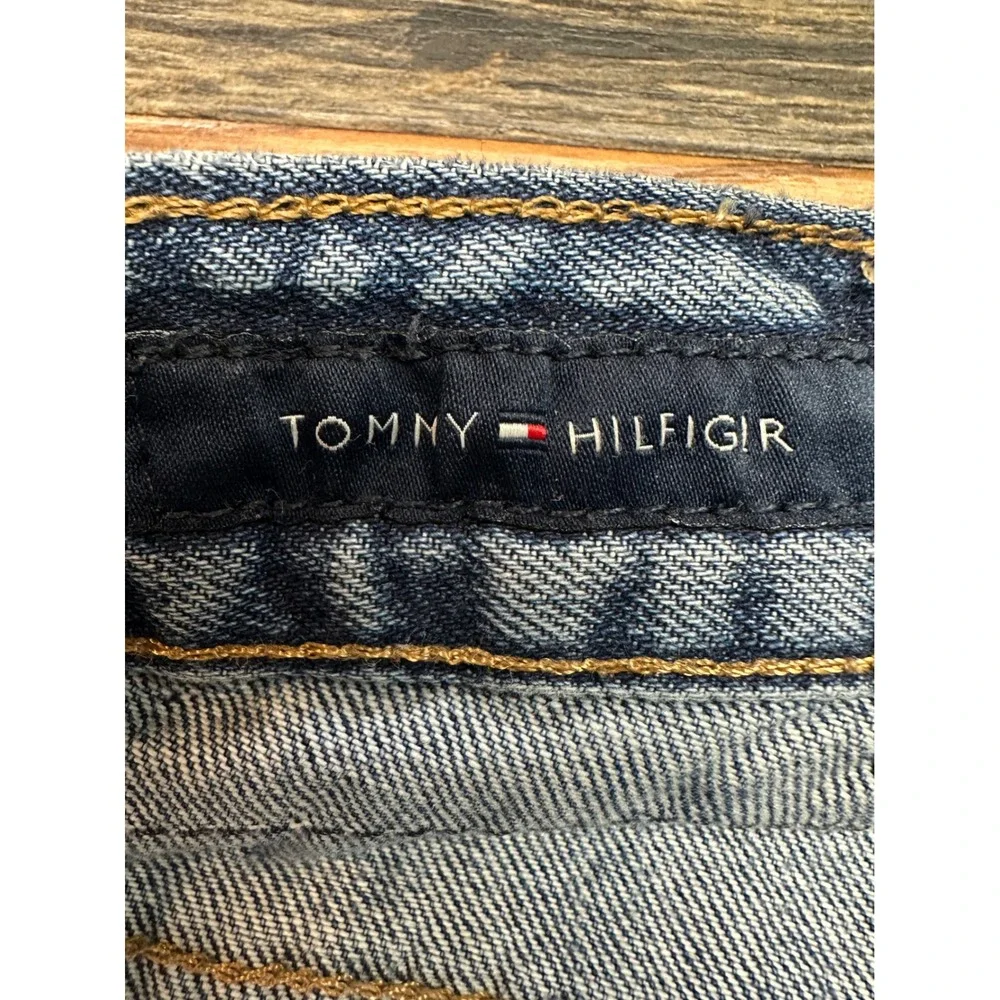 Vintage‎ Tommy Hilfiger Custom Straight Mens Blue Denim Jeans 34x30 Medium Wash